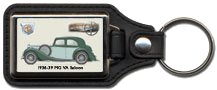 MG VA Saloon 1936-39 Keyring 2